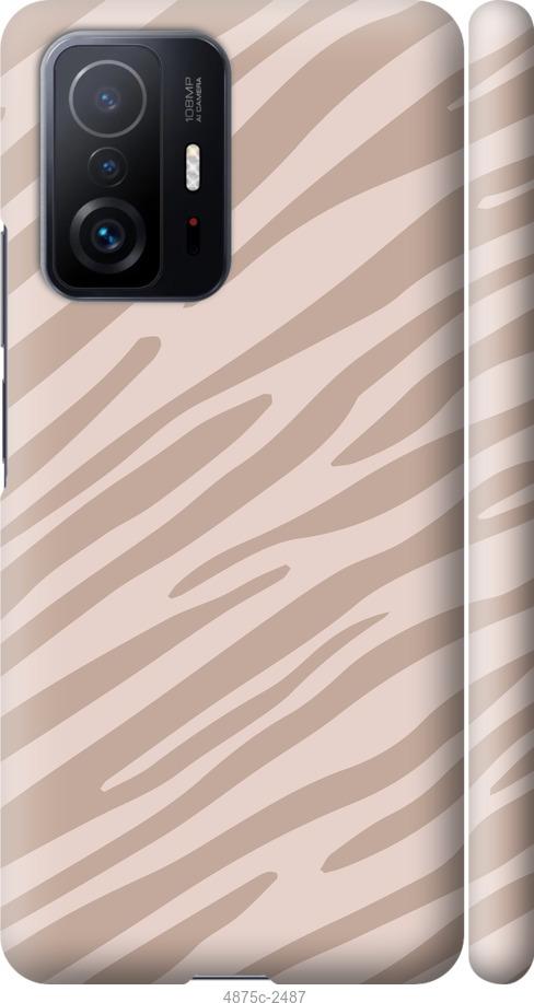 

Чехол на Xiaomi 11T Pro Зебра беж