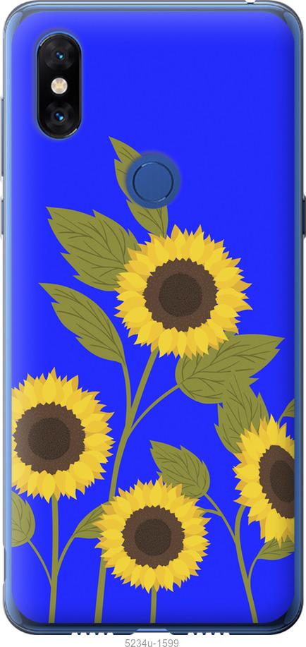 

Чохол на Xiaomi Mi Mix 3 Подсолнухи v2