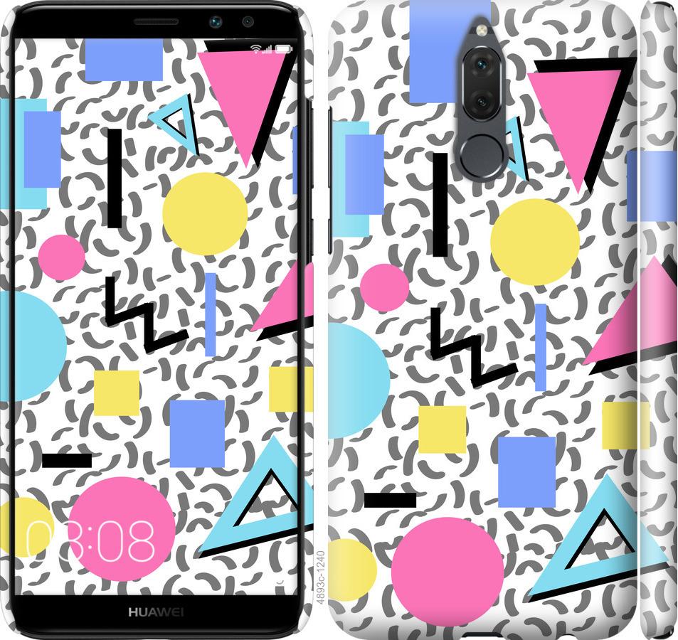 

Чехол на Huawei Mate 10 Lite Color shapes
