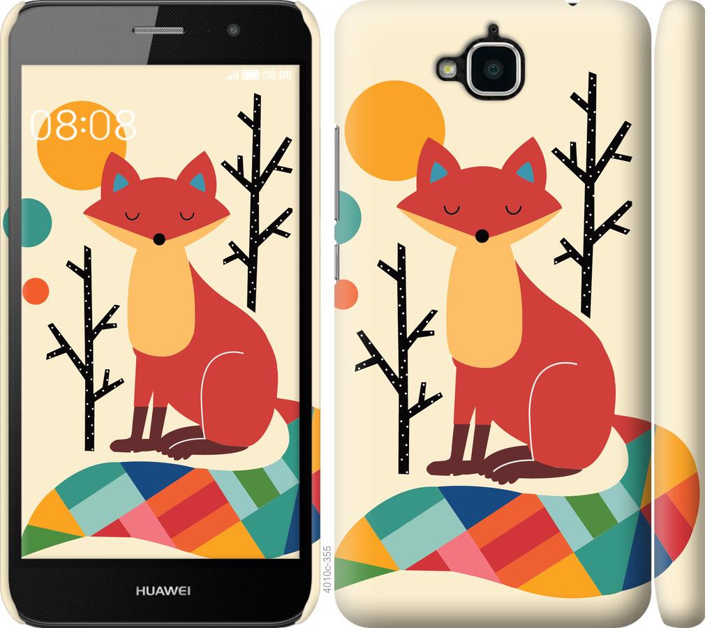 

Чехол на Huawei Y6 Pro Rainbow fox