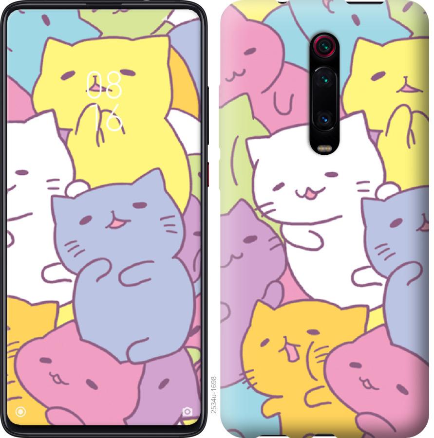 

Чехол на Xiaomi Mi 9T Котики