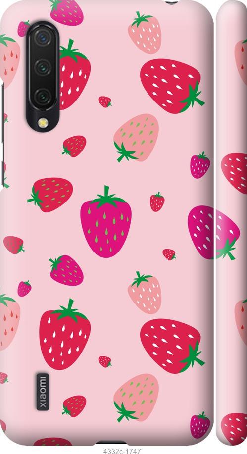 Чохол на Xiaomi Mi 9 Lite Полунички