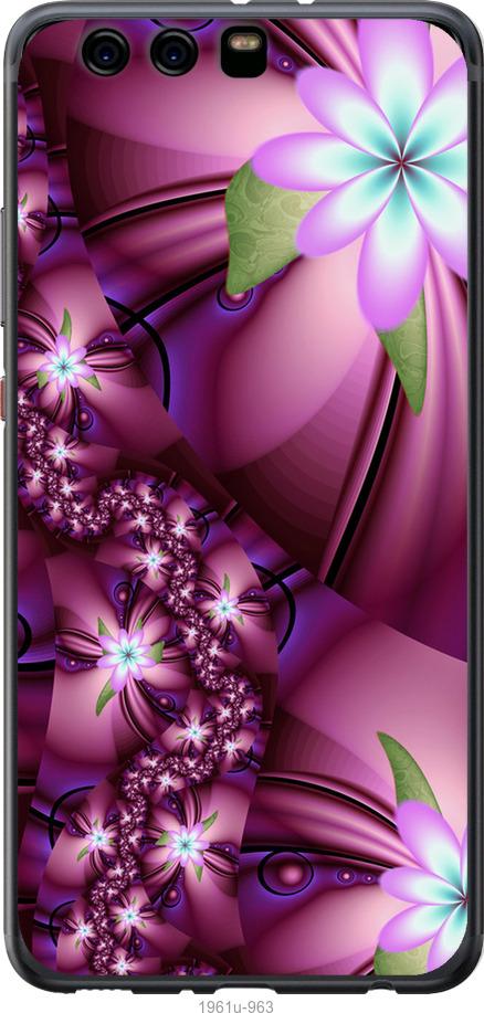 

Чехол на Huawei P10 Plus Цветочная мозаика