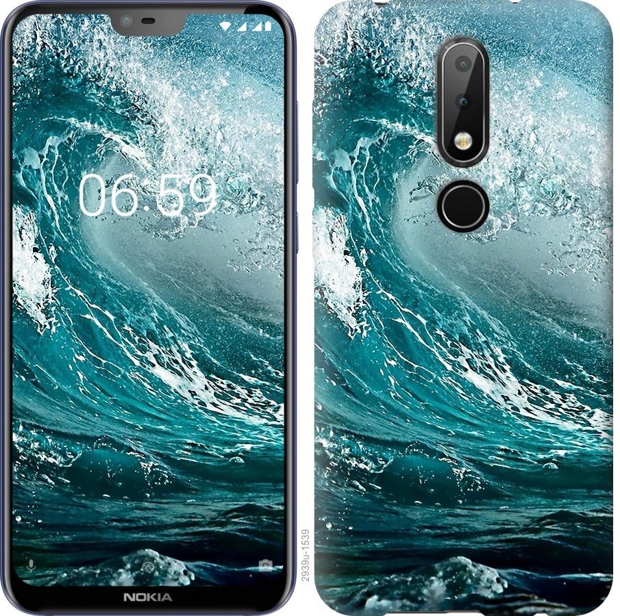 

Чохол на Nokia 6.1 Plus Морська хвиля