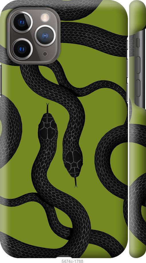

Чехол на iPhone 11 Pro Змеи v2