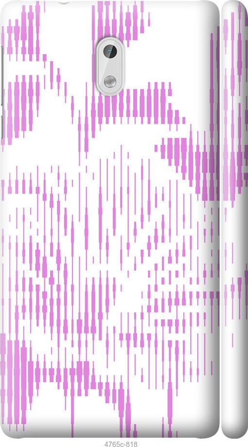 

Чехол на Nokia 3 Розовый бутон. Цветок. Pink Flower Bloom