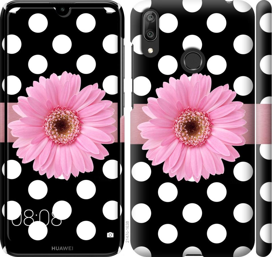 

Чохол на Huawei Y7 2019 горошок 2