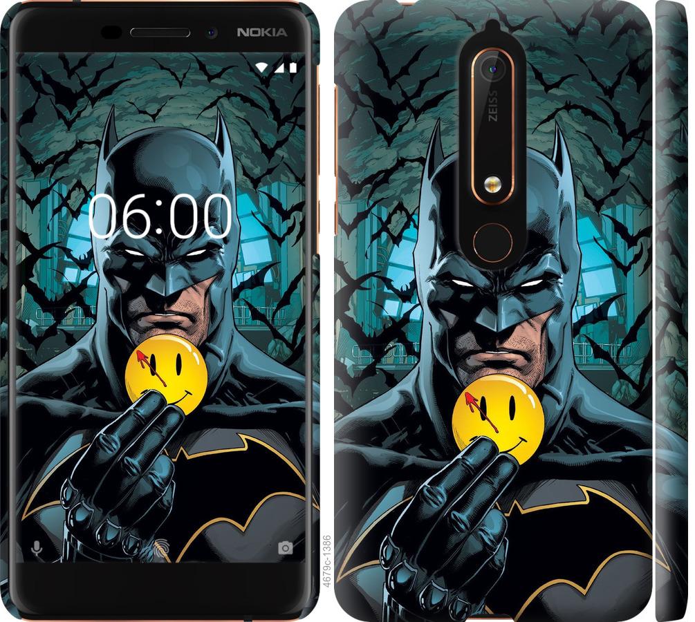 

Чехол на Nokia 6.1 Бэтмен 2