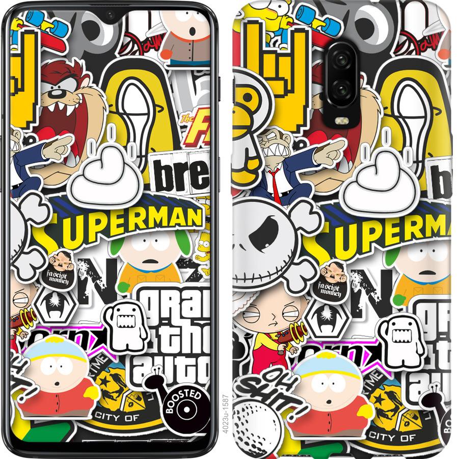 

Чохол на OnePlus 6T Popular logos