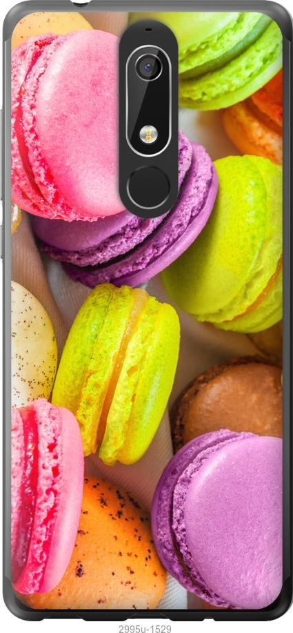 

Чехол на Nokia 5.1 Макаруны