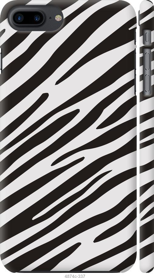 Чехол на iPhone 7 Plus Классическая зебра
