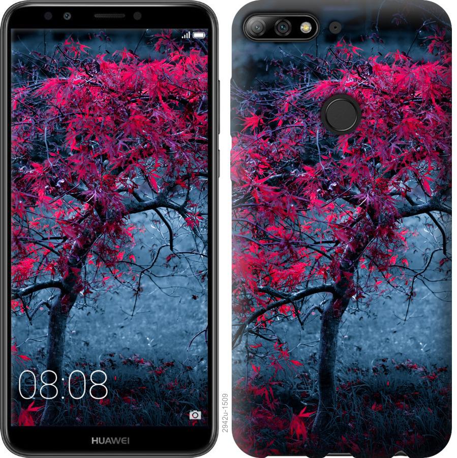 

Чохол на Huawei Honor 7C Дерево з яскравими листям