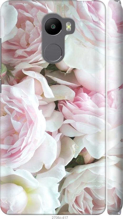 

Чехол на Xiaomi Redmi 4 Пионы v2