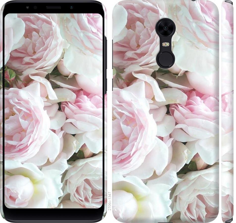

Чехол на Xiaomi Redmi 5 Plus Пионы v2
