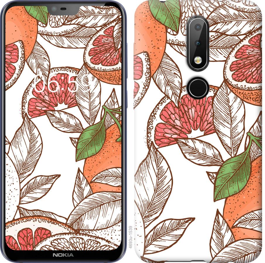 

Чохол на Nokia 6.1 Plus апельсини