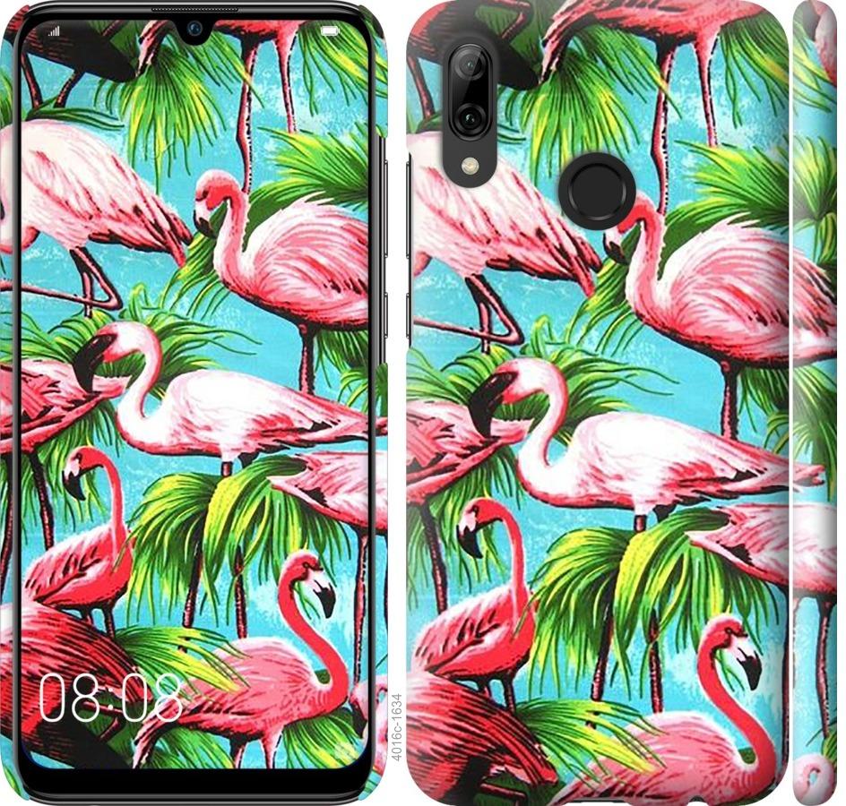 

Чехол на Huawei P Smart 2019 Tropical background