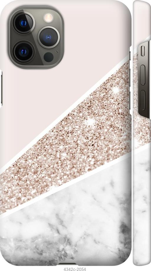 

Чехол на iPhone 12 Pro Max Пастельный мрамор