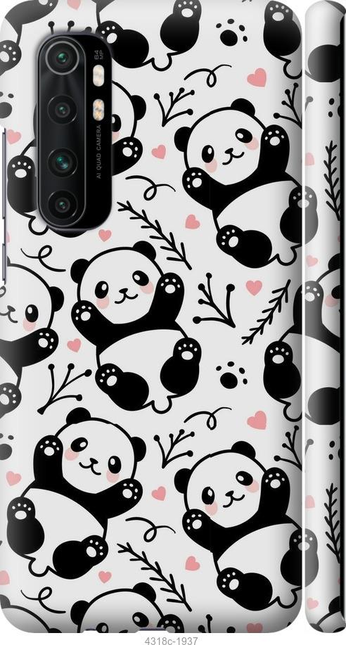 

Чехол на Xiaomi Mi Note 10 Lite Панды