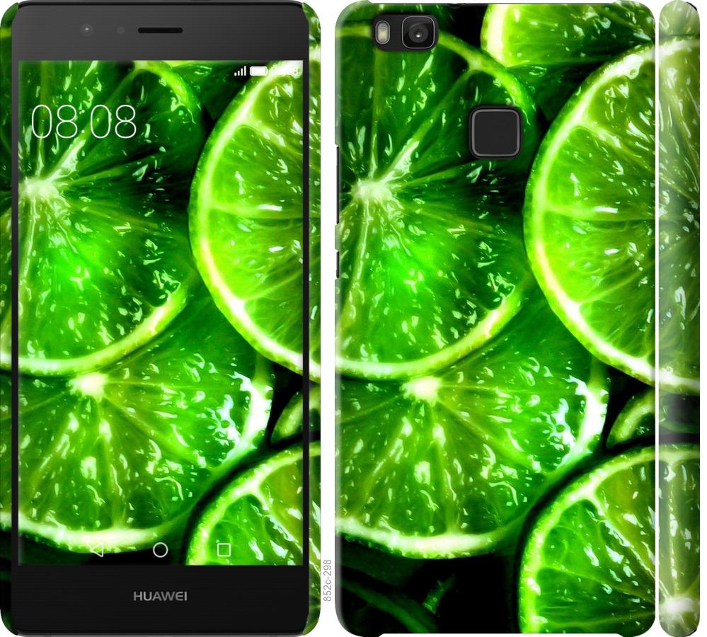 

Чохол на Huawei P9 Lite Зелені часточки лимона