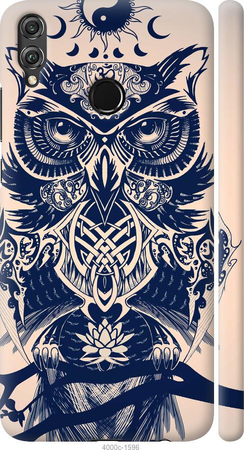 

Чехол на Huawei Honor 8X Узорчатая сова