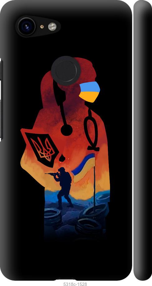 

Чехол на Google Pixel 3 Врач-волонтер