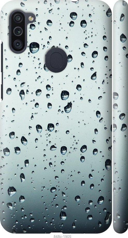 

Чехол на Samsung Galaxy M11 M115F Стекло в каплях