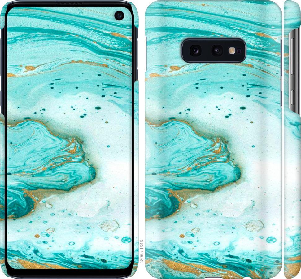 Чехол на Samsung Galaxy S10e Мраморный
