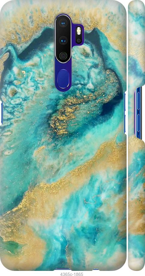 

Чохол на Oppo A5 2020 Green marble