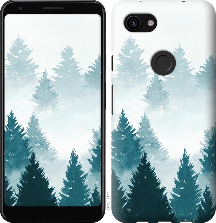 

Чохол на Google Pixel 3a Акварельні Ялинки