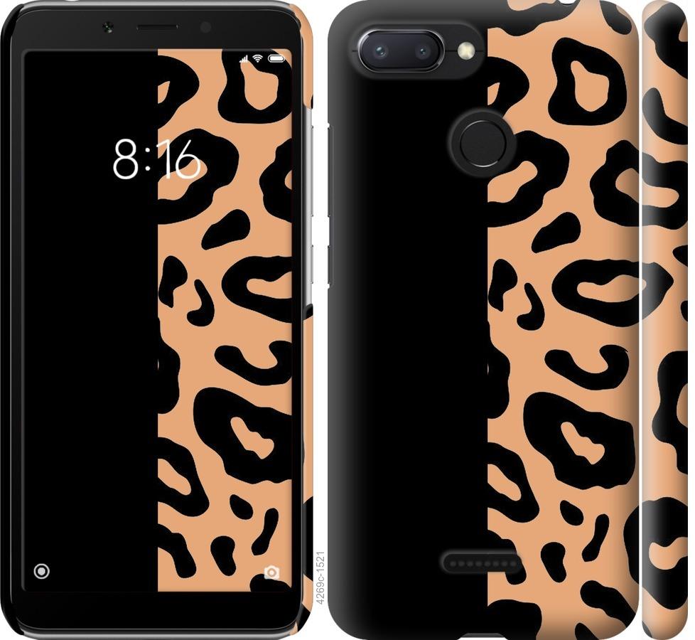 

Чохол на Xiaomi Redmi 6 Плями леопарда