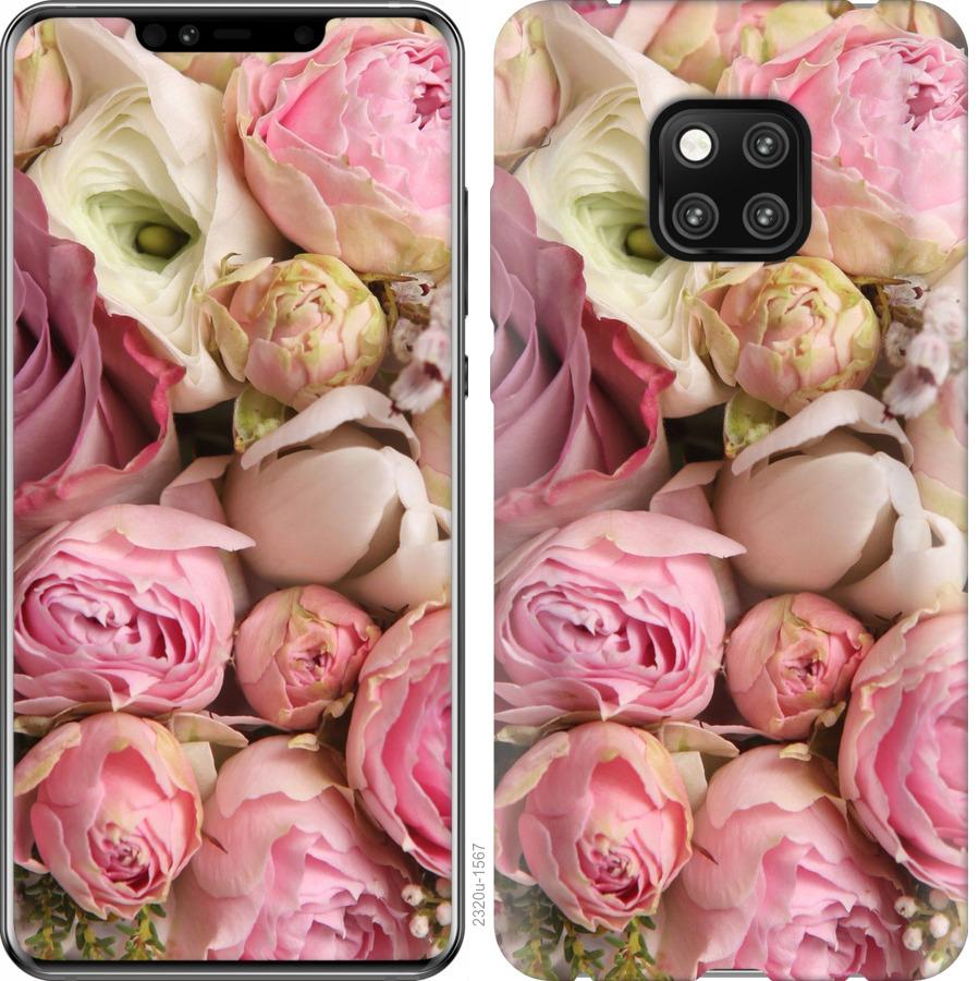 

Чехол на Huawei Mate 20 Pro Розы v2