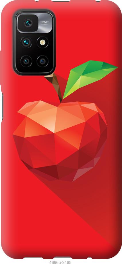 

Чохол на Xiaomi Redmi 10 яблуко