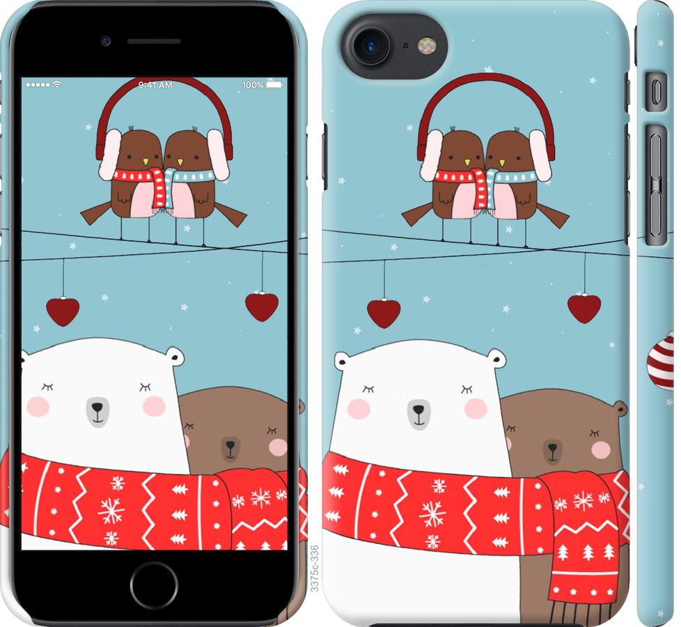 

Чохол на iPhone 7 Ведмедики і пташки