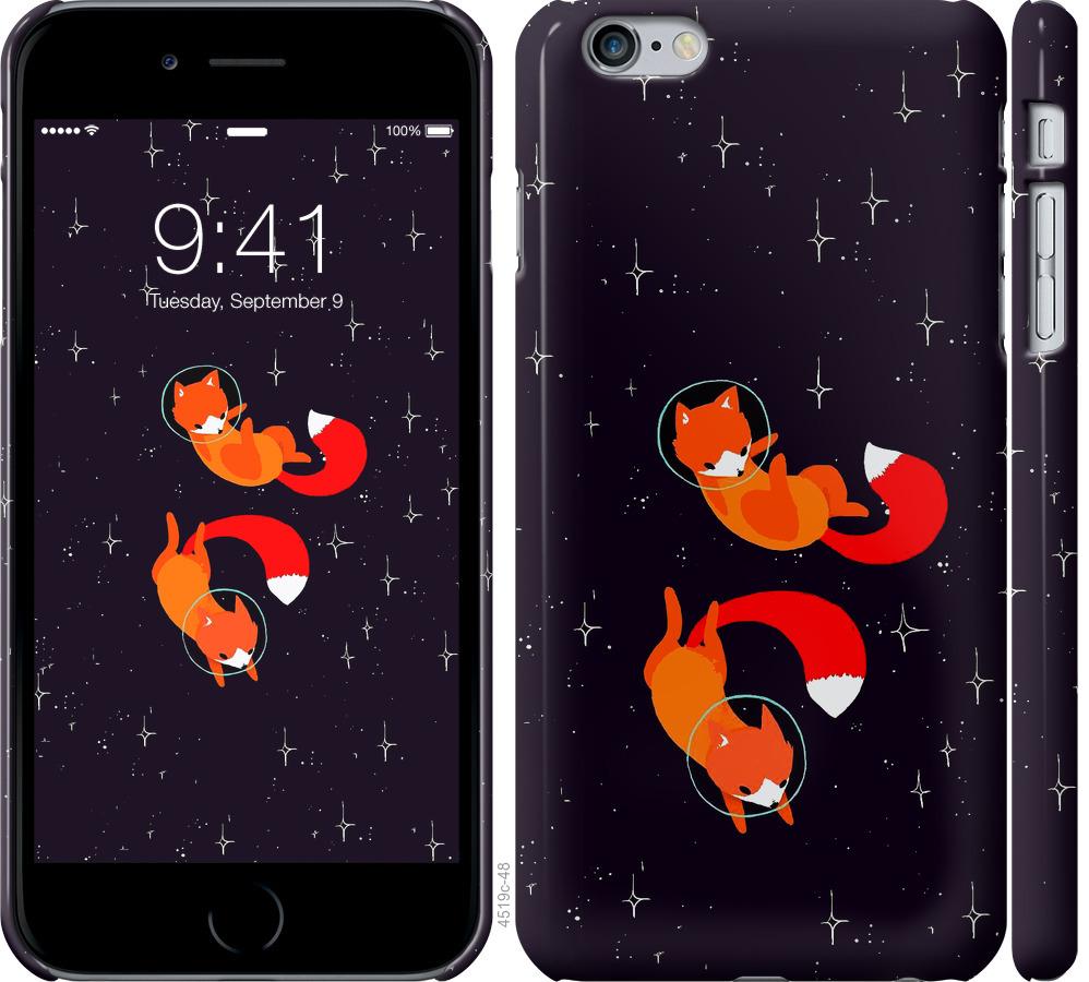 

Чохол на iPhone 6s Plus Лисиці в космосі