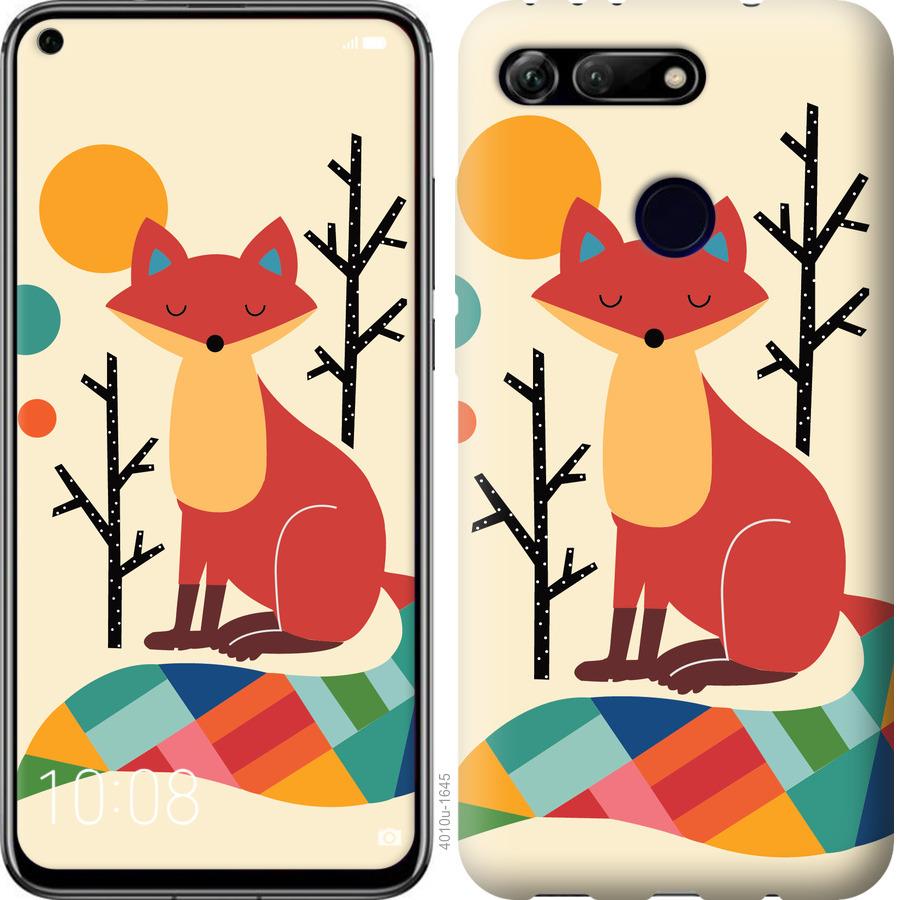 

Чехол на Huawei Honor View 20 Rainbow fox