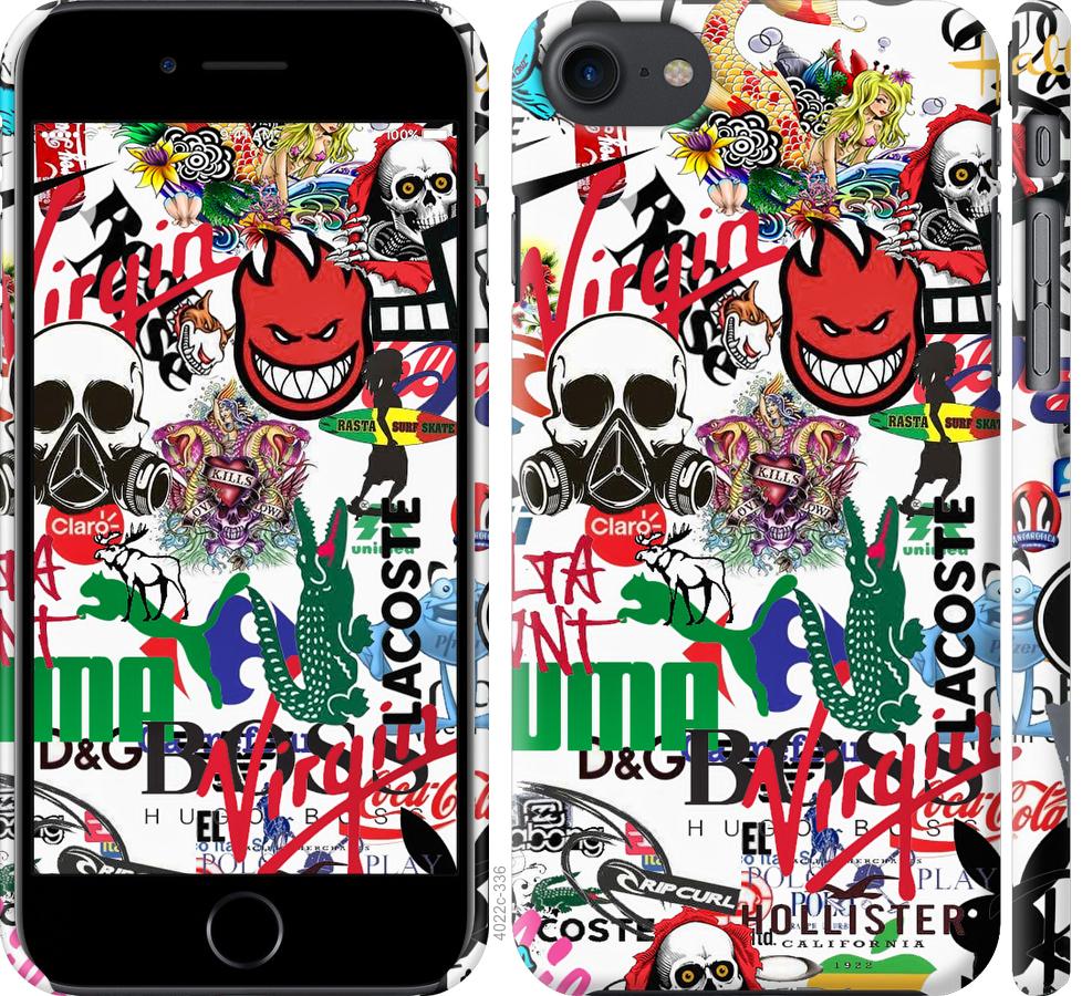 

Чохол на iPhone 8 Many different logos