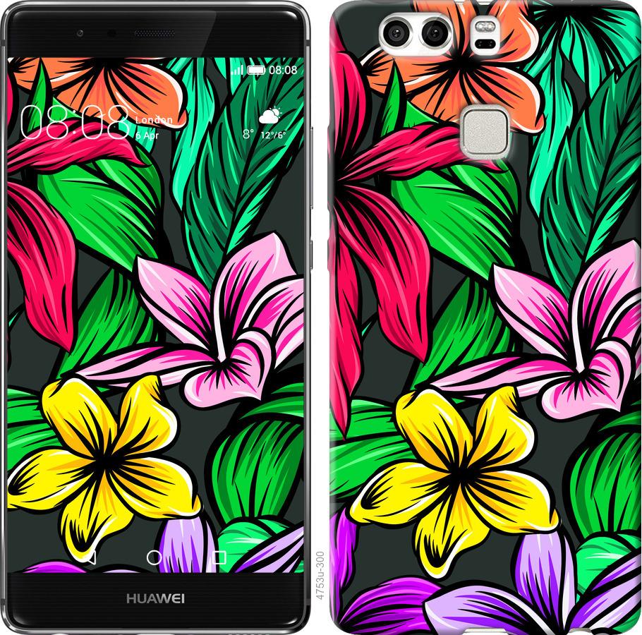 

Чохол на Huawei P9 Plus Тропічні квіти 1