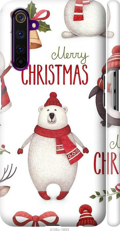 

Чехол на Realme 6 Pro Merry Christmas