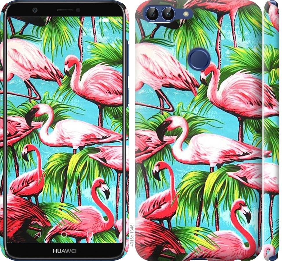 

Чехол на Huawei P Smart Tropical background