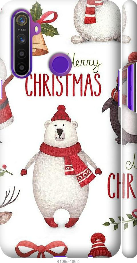 

Чехол на Realme 6i Merry Christmas