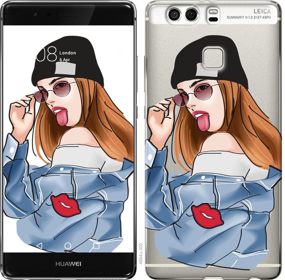 

Чохол на Huawei P9 Plus Дівчина v3