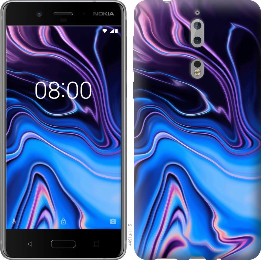 

Чохол на Nokia 8 Візерунок води