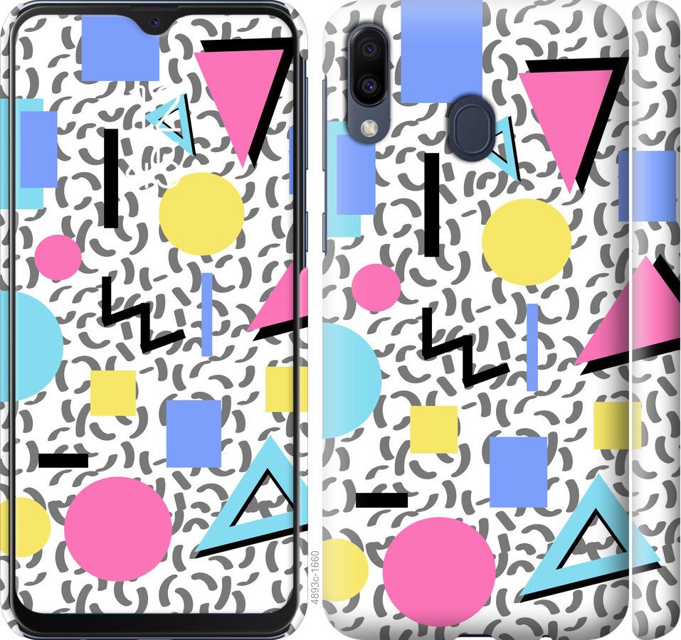 

Чехол на Samsung Galaxy M20 Color shapes