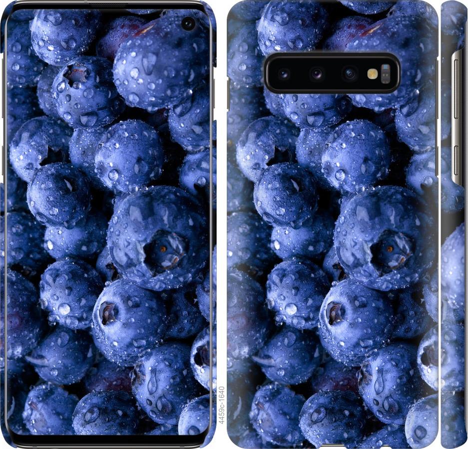 Чехол на Samsung Galaxy S10 Голубика
