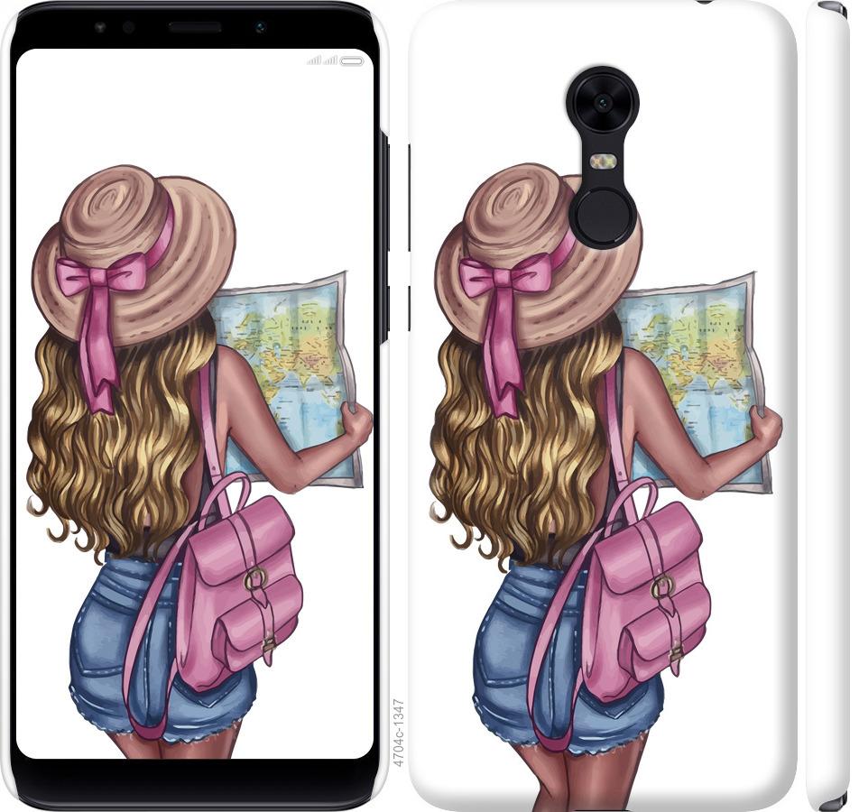 

Чохол на Xiaomi Redmi 5 Plus Дівчина з картою