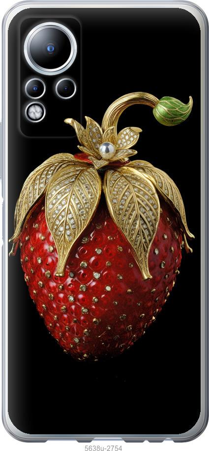 

Чехол на Infinix Note 12 Клубника v3