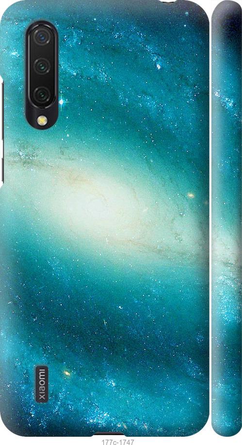 Чехол на Xiaomi Mi 9 Lite Голубая галактика