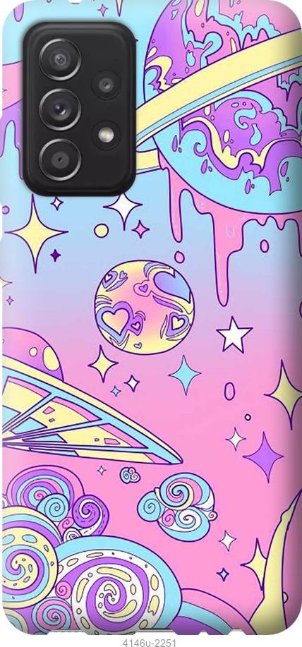 

Чохол на Samsung Galaxy A52 Рожева галактика