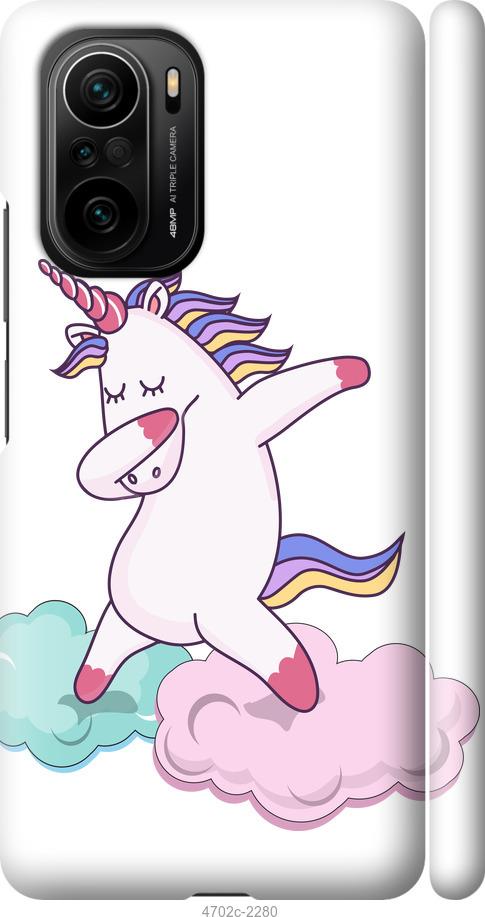

Чехол на Xiaomi Poco F3 Единорог