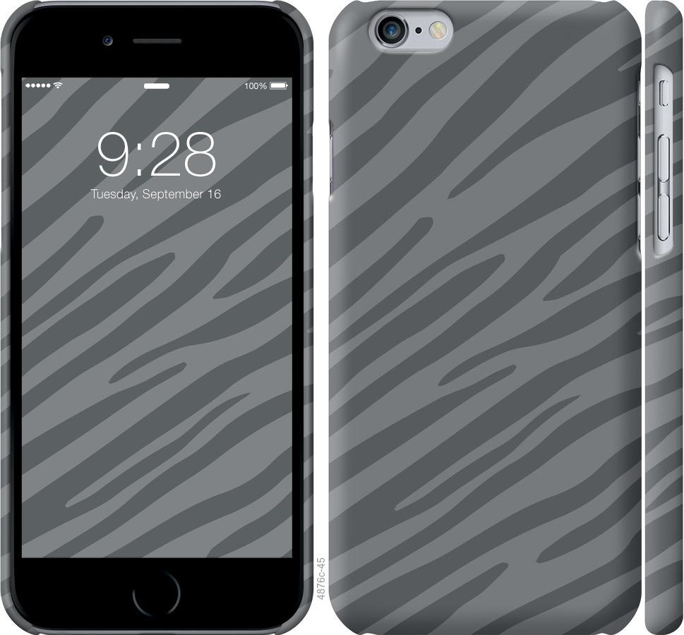 Чохол на iPhone 6s Сіра зебра